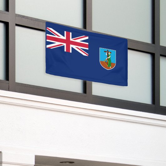 Flagge Montserrat Banner (Äußeres Gebäude)