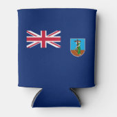 Flagge Montserrat Dosenkühler (Vorderseite)