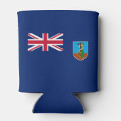 Flagge Montserrat Dosenkühler (Rückseite)