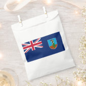 Flagge Montserrat Geschenktütchen (Ausgeschnitten)