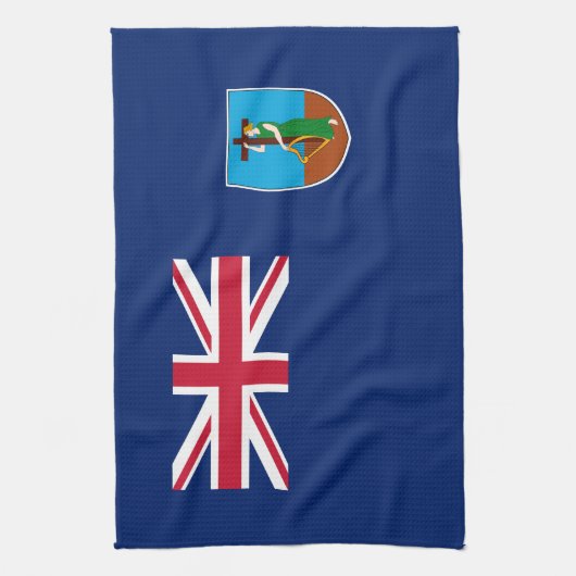 Flagge Montserrat Geschirrtuch (Vertikal)