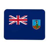 Flagge Montserrat Magnet (Horizontal)