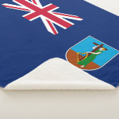 Flagge Montserrat Sherpadecke (3/4)