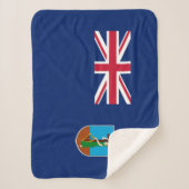 Flagge Montserrat Sherpadecke (Vorderseite)
