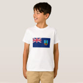 Flagge Montserrat T-Shirt (Vorne ganz)