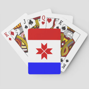 Flagge Mordowiens Spielkarten