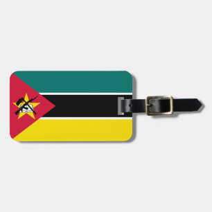 Flagge Mosambiks Gepäckanhänger