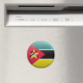 Flagge Mosambiks Magnet (In Situ (Geschirrspüler))
