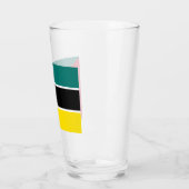 Flagge Mosambiks (Nationalflagge) (Afrika) Glas (Links)