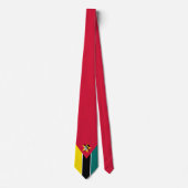 Flagge Mosambiks (Nationalflagge) (Afrika) Krawatte (Vorderseite)