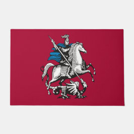Flagge Moskaus (russische Hauptstadt) Fußmatte