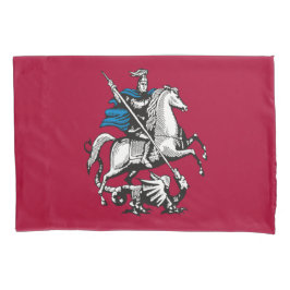 Flagge Moskaus (russische Hauptstadt) Kissenbezug