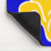 Flagge Mousepad Brüssels Belgien (Ecke)
