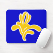 Flagge Mousepad Brüssels Belgien (Mit Mouse)