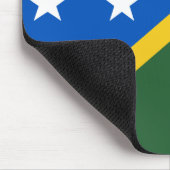 Flagge Mousepad der Salomonen (Ecke)