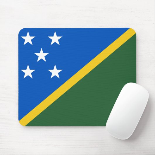 Flagge Mousepad der Salomonen (Mit Mouse)