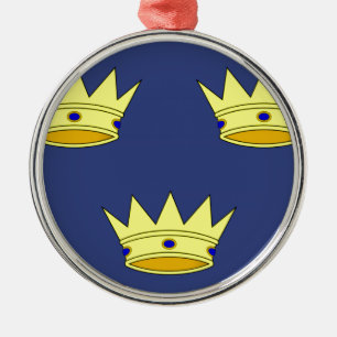 Flagge Munsters (Irland) Ornament Aus Metall