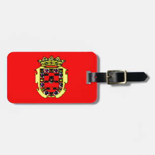 Flagge Murcia (Spanien) Gepäckanhänger