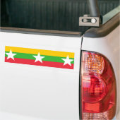 Flagge Myanmars (Birma) Autoaufkleber (Auf Lkw)
