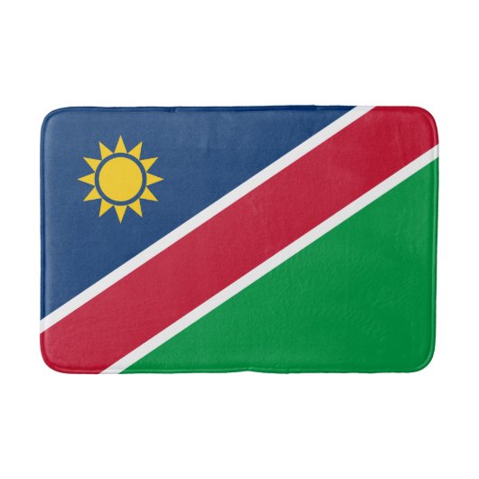 Flagge Namibias Badematte (Vorderseite)