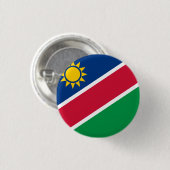 Flagge Namibias Button (Vorne & Hinten)
