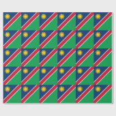 Flagge Namibias Geschenkpapier (Flach)