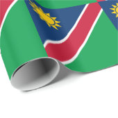 Flagge Namibias Geschenkpapier (Rolleneckpunkt)
