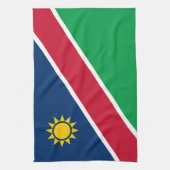 Flagge Namibias Geschirrtuch (Vertikal)