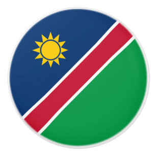 Flagge Namibias Keramikknauf
