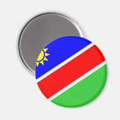Flagge Namibias Magnet (Vorderseite/Rückseite)