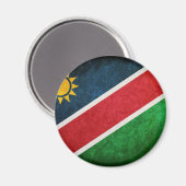Flagge Namibias Magnet (Vorderseite/Rückseite)