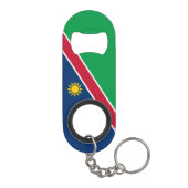 Flagge Namibias Mini Flaschenöffner (Rückseite)