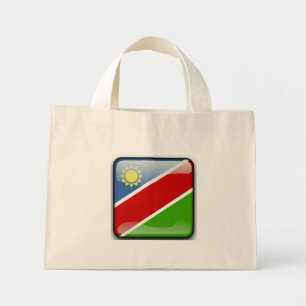 Flagge Namibias Mini Stoffbeutel