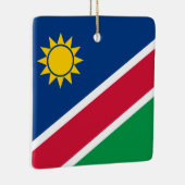 Flagge Namibias (Namibia) Keramikornament (Rechts)