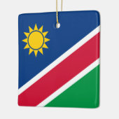 Flagge Namibias (Namibia) Keramikornament (Links)