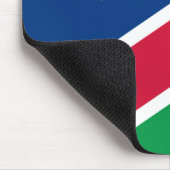 Flagge Namibias (Namibia) Mousepad (Ecke)