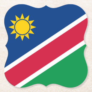 Flagge Namibias (Namibia) Untersetzer