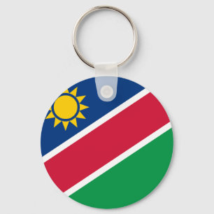 Flagge Namibias Schlüsselanhänger