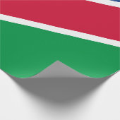 Flagge Namibias (Südafrika) Geschenkpapier (Ecke)