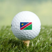 Flagge Namibias (Südafrika) Golfball (Insitu T-Shirt)