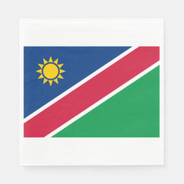 Flagge Namibias (Südafrika) Serviette