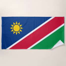 Flagge Namibias (Südafrika) Strandtuch