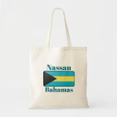 Flagge Nassau Bahamas Tragetasche (Vorne)