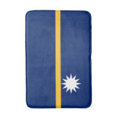 Flagge Naurus Badematte (Vorderseite Vertikal)