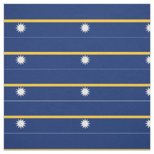 Flagge Naurus Stoff