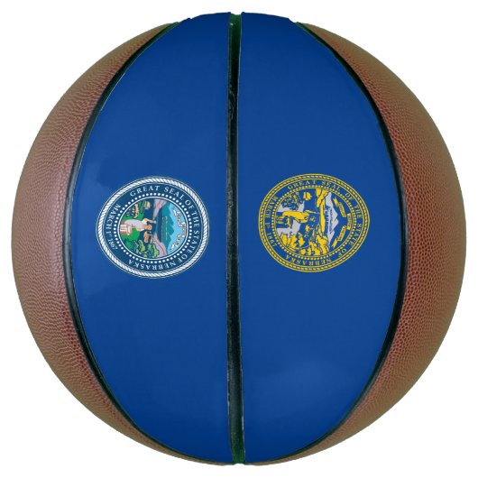 Flagge Nebraska Basketball (Vertikal)
