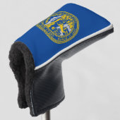 Flagge Nebraska Golf Headcover (3/4 Vorderseite)