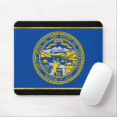Flagge Nebraska Mousepad (Mit Mouse)