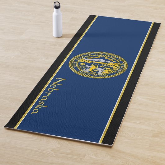 Flagge Nebraska Yogamatte (Beispiel)