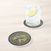 Flagge Nebraskas Untersetzer (Seite)